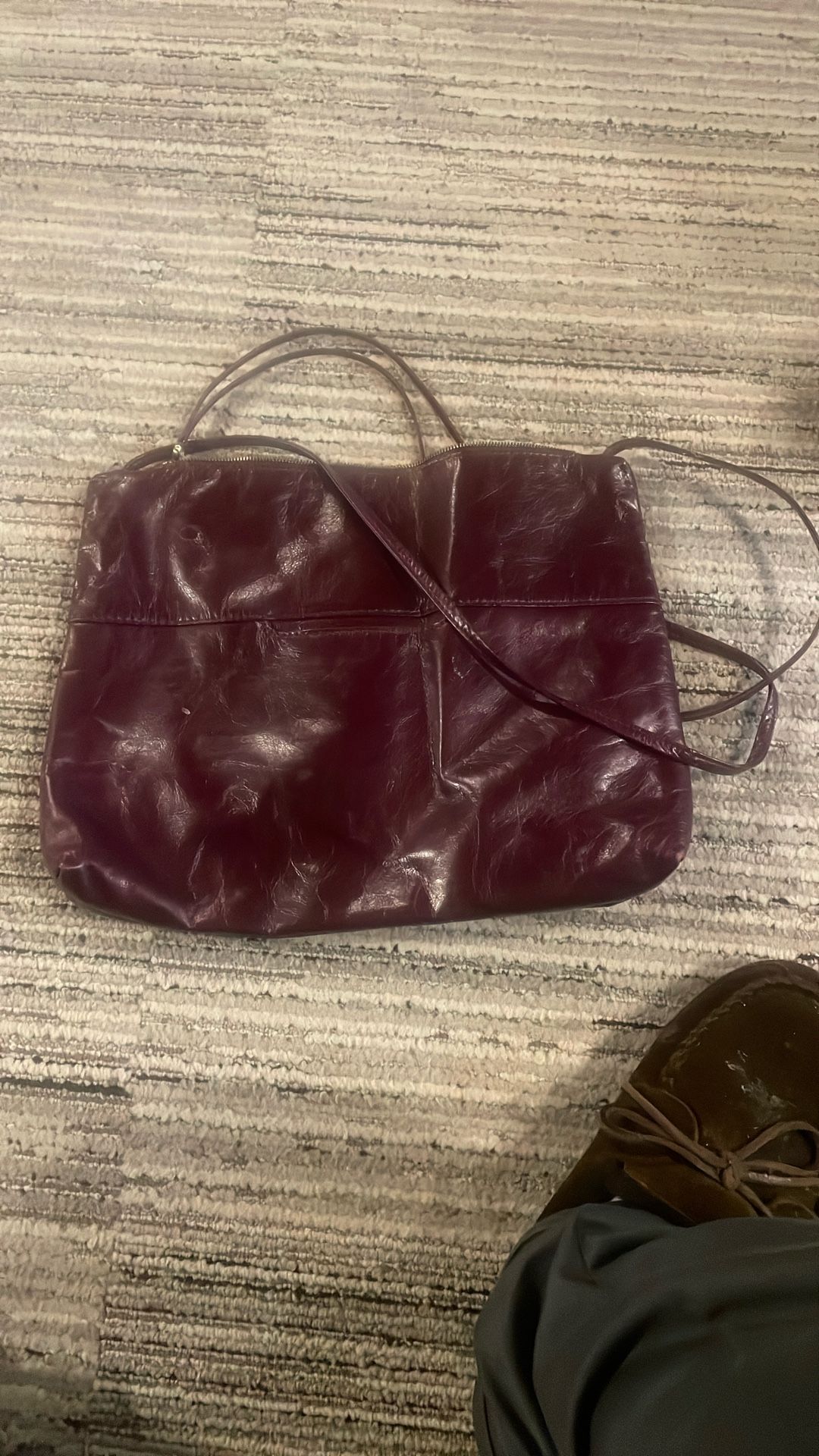 Hobo Bag- Burgundy