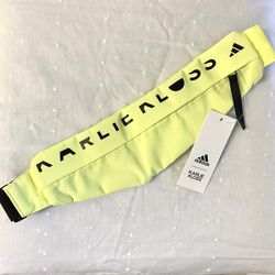 NWT Adidas Karlie Kloss Run Bag Neon Yellow 2020 Collab 