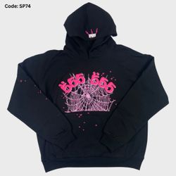 Black and Pink 555 Hoodie
