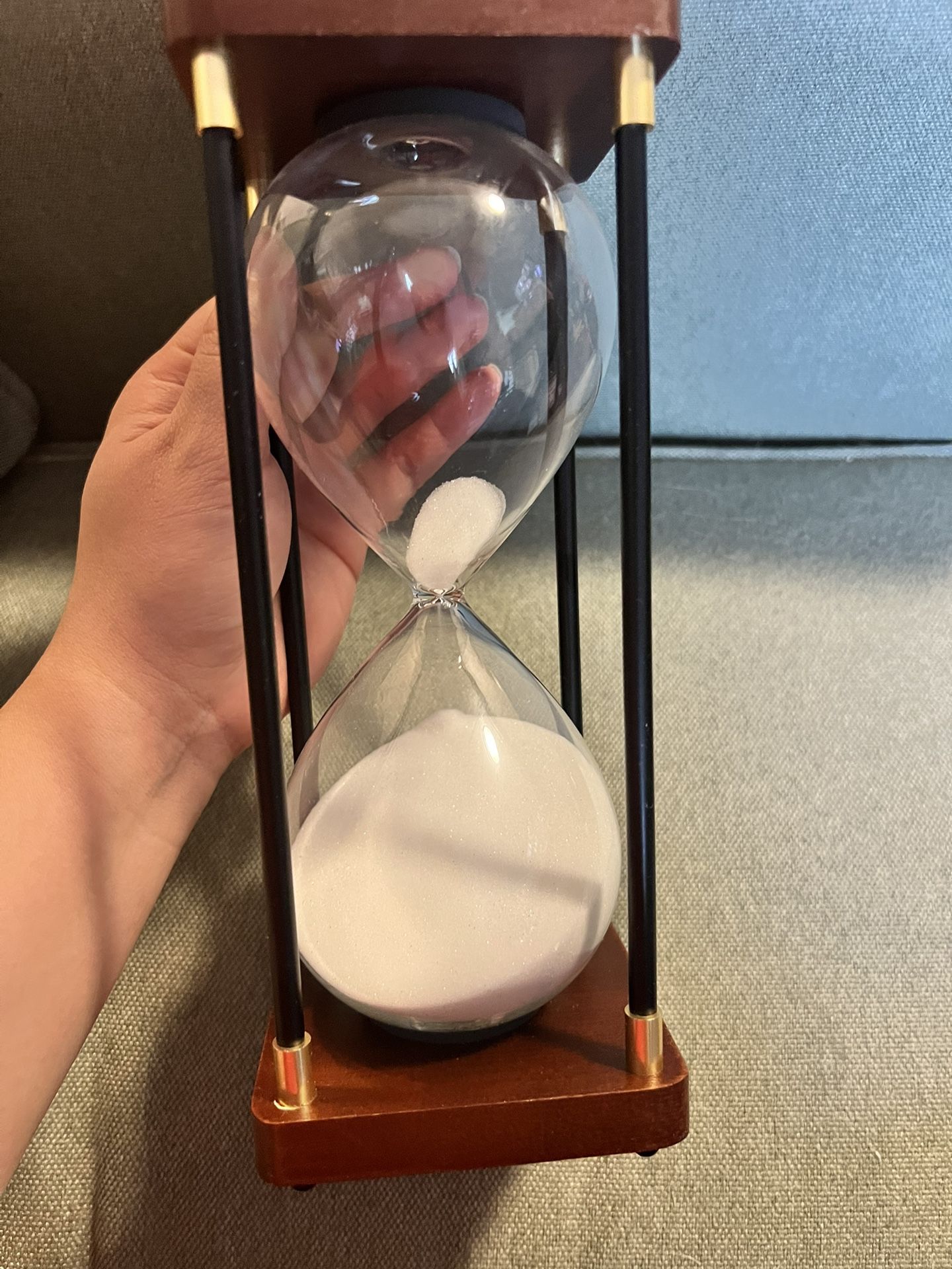 Decorative Wooden Sandglass