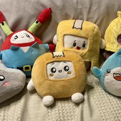 LANKYBOX Plushies Collector’s Lot ~ Like New Condition 