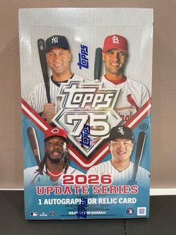 2026 Topps Update Series Baseball - Hobby Box