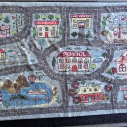 Washable Kids Activity Area Rug