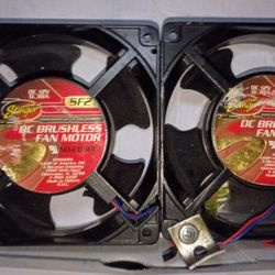 2 Stinger SGJ34 5" Square Electronic Componnent Cooling Fan