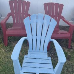 Adirondack chairs