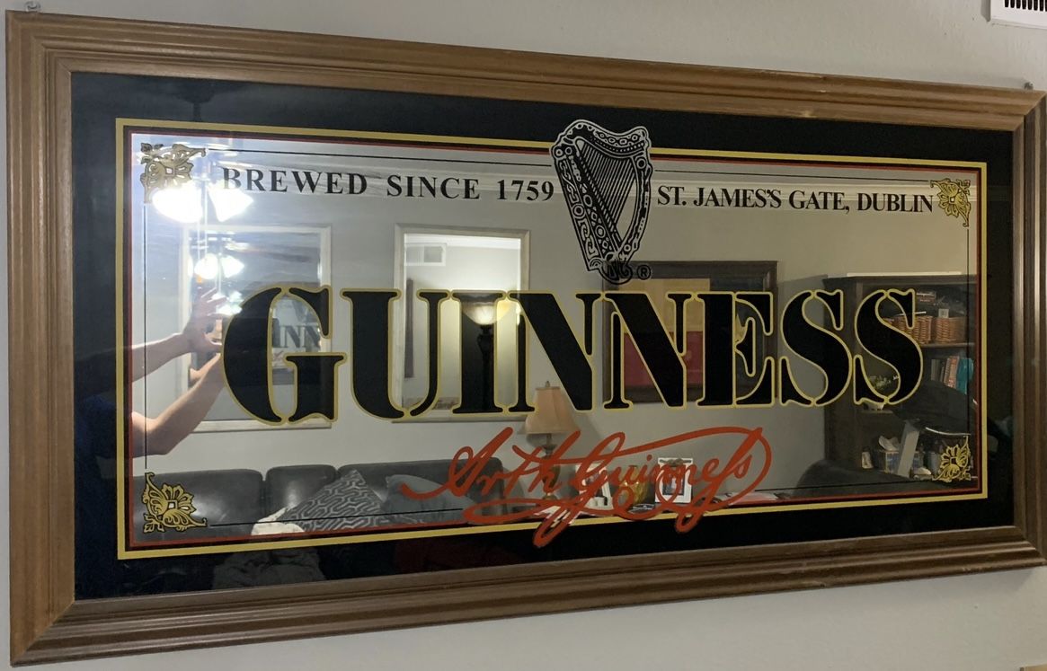 Guinness Bar Mirror