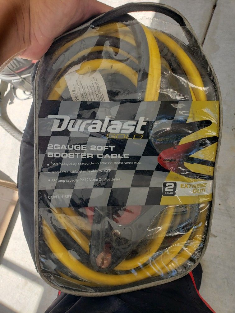 Duralast 2 Gauge Jumper Cables