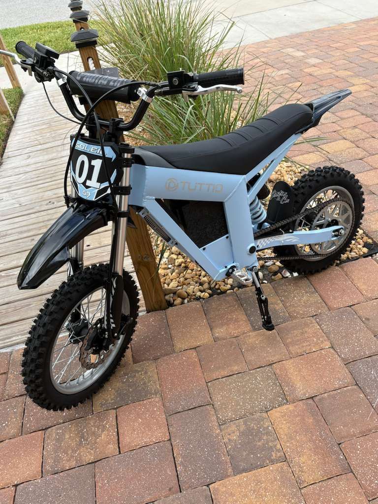 Tuttio Soleil01 GB Electric Dirt Bike (Glacier Blue)