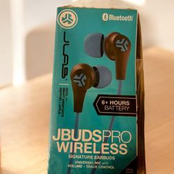 JLab Audio JBuds Pro Wireless Signature Earbuds Bluetooth BLUE COLOR 