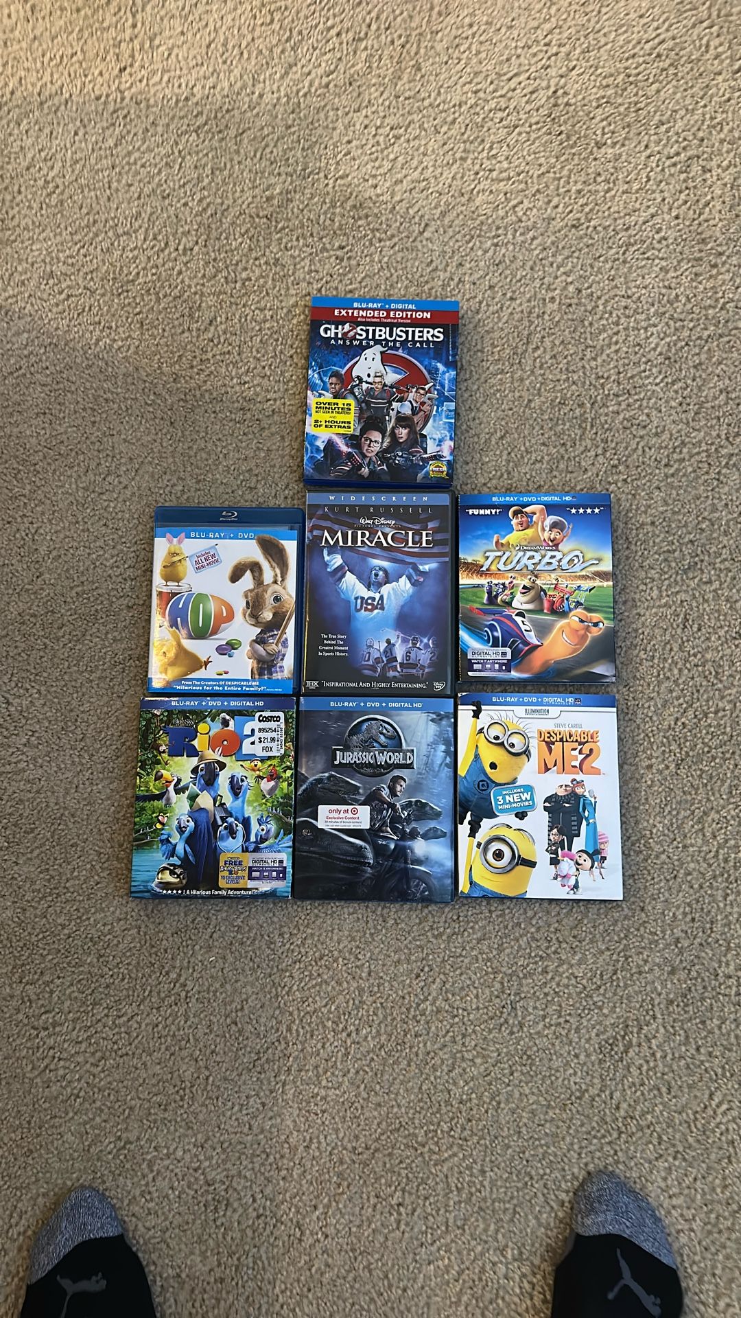Assorted Blu-Ray And DVD’s