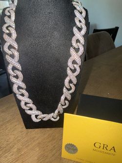 Moissanite necklace