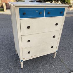 Antique Tall Dresser 