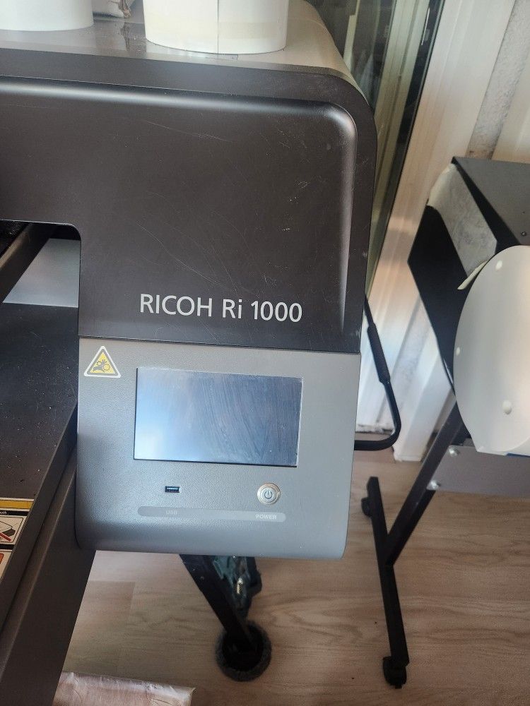Ricoh Ri 1000 DTG Printer - Needs Printhead Replacement