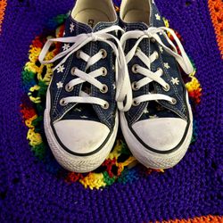 Converse/Floral/Women shoes 