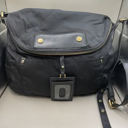 Marc Jacobs Nylon Large Black Crossbody Bag