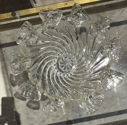 Vintage Punch Bowl With 10 Cups 89121