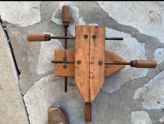 Vintage 12” 712 Cincinnati Tool Company USA Hargrove Wood Clamp 