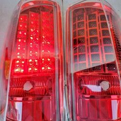 02-06 Cadillac Escalade LED Taillights Luces Traseras Micas Faros Focos Calaveras Focos