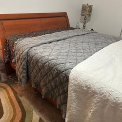 Wooden Bed Frame - King Bed