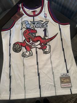 Tracy Mcgrady Raptors Jersey #1 Size Large Brand New With Tags