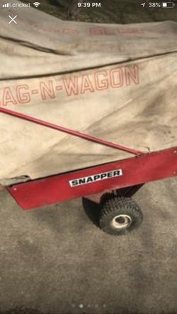 Snapper dump cart sale