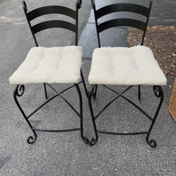 Two Bar Stools Pick Up In Oswego