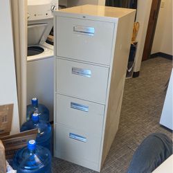 Used Tall Filing Cabinet -free 