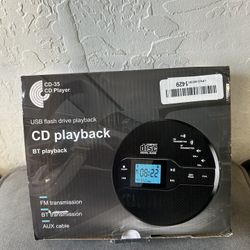 CD player FM BLUETOOTH Aux 