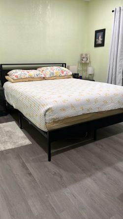 Queen bed frame