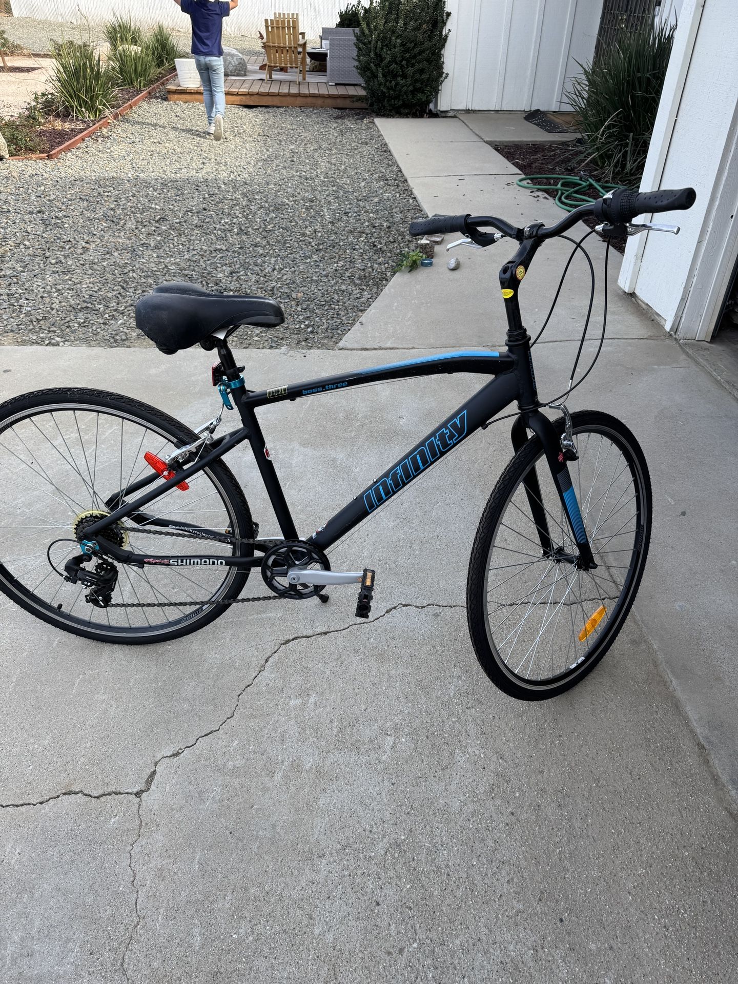 Speed Infinity Boss Three Bike Adult Infinity Disc Speed 700c Mens