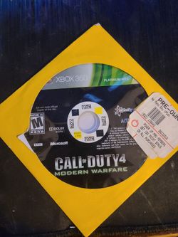 call of duty 4 xbox 360