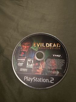 Evil Dead Regeneration PS2 Disc