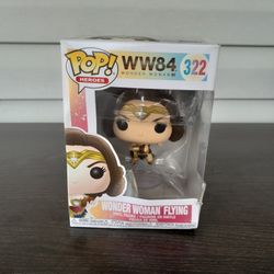 Funko Pop Movies: Ww844 Wonder Woman Flying Metallic Figure 322