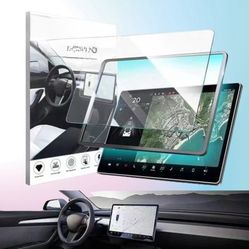 Glass Screen Protector Compatible with Tesla Model 3 & Model Y