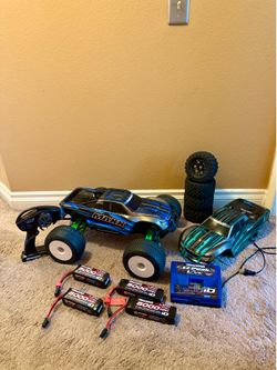 Upgraded Traxxas widemaxx rtr bundle