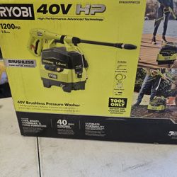 Pressure Washer 40v 1200 Psi
