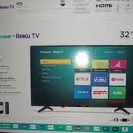 32” Inch Hisense Smart Roku HDTV