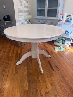 White Dining Room Table