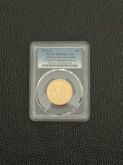 2024-s PCGS PR69DCAM American Innovation Dollar MO George Washington Carver