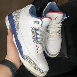 Jordan 3 True Blue (Size 11)