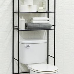 Over the toilet bathroom shelf