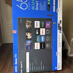 65 Inch Roku Tv With Mount 