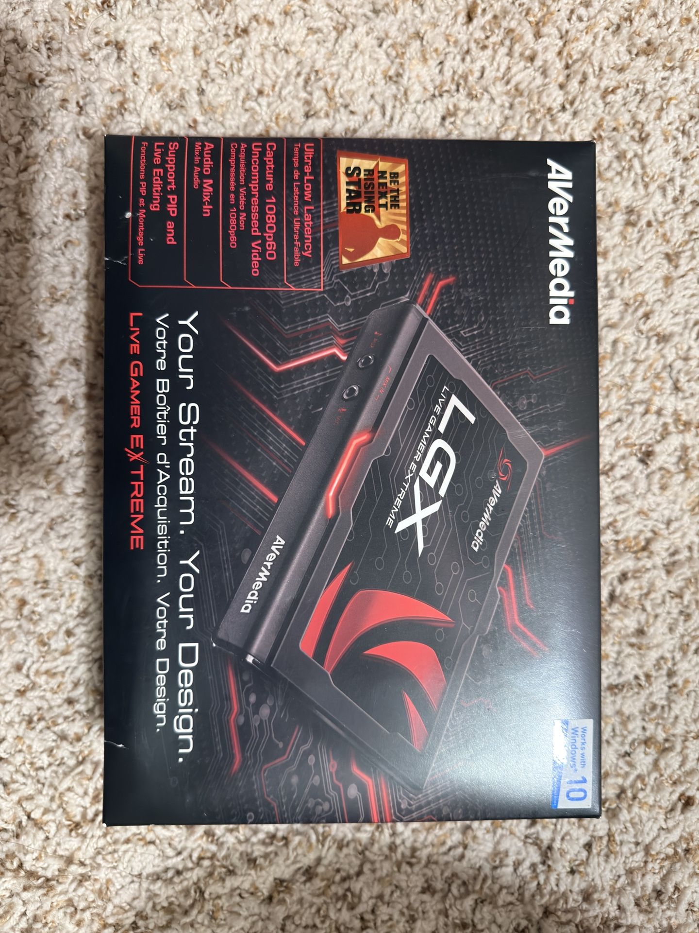 Avermedia LGX Captured Card 