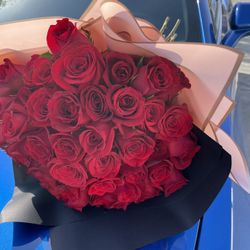 Big Rose Bouquet 50 Roses