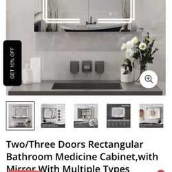 Smart Mirror W/cabinet 