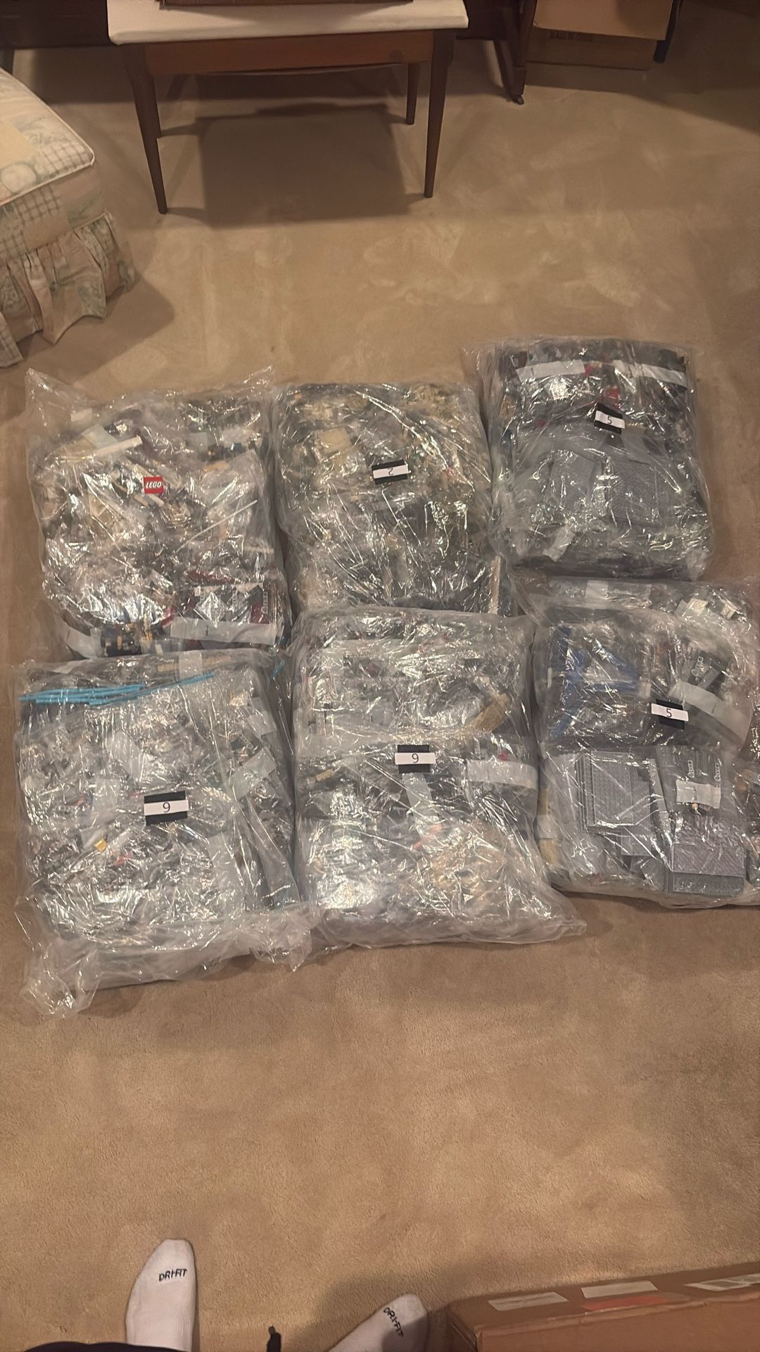 Lot Of 6 Lego Sets Star Wars And Titanic Sets