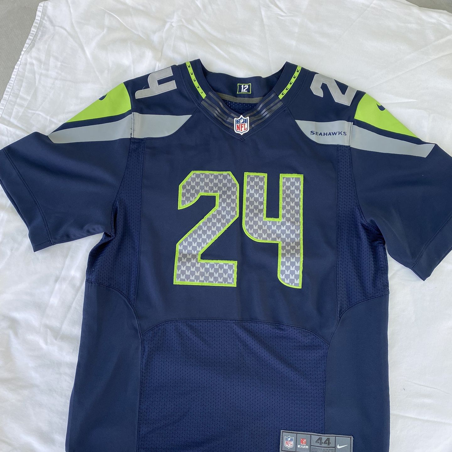 Marshawn Lynch Seattle Seahawks Nike Jersey#24 Size L