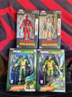 Neca Fortnite TMNT & Deadpool Wolverine
