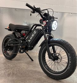 ✅ New - 52Volt/1500W/3000W Electric Dirt Bike Style E-Bike, 25ah Battery, 40mph