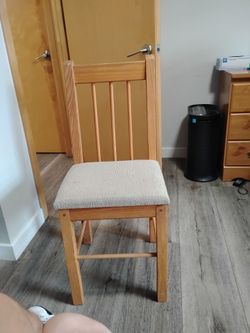 Small wooden chair
